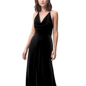 Jenny Yoo Sullivan Bridesmaid Dress in Black Size